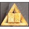 Masonic bookmark – Triangle and book 