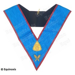 Masonic Officer's collar – AASR – Almoner – Hand embroidery