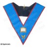Masonic Officer's collar – AASR – Orator – Hand embroidery