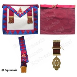 Ensemble de Principal de l'Holy Royal Arch – Leather apron + Sash + Medal