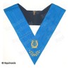 Masonic Officer's collar – Groussier French Rite – Organist – Machine embroidery