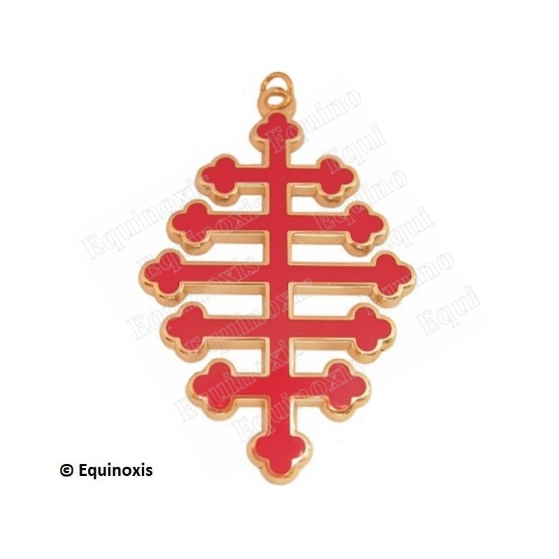 Masonic sash jewel – Commander's cross – 33rd degree – AASR