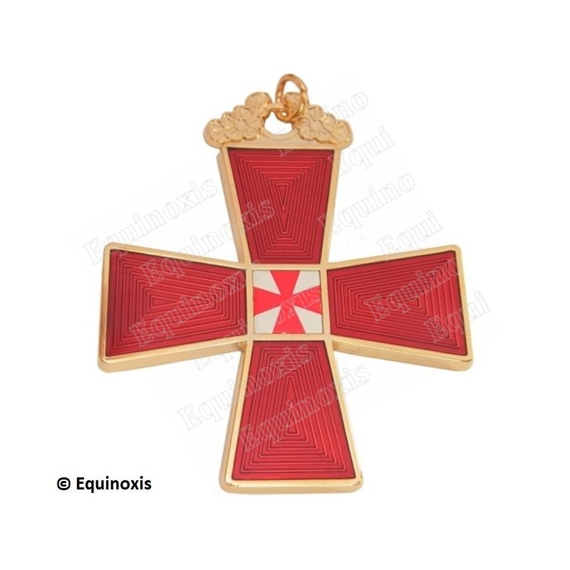 Masonic degree jewel – RSR – Cross of CBCS Commander