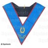 Masonic collar – Scottish Rite (AASR) – Organist – Machine embroidery