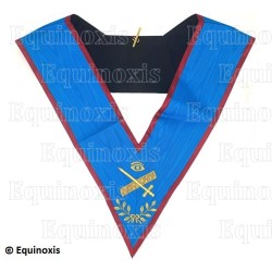 Masonic collar – Scottish Rite (AASR) – Expert – Machine embroidery