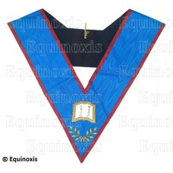 Masonic collar – Scottish Rite (AASR) – Orator – Machine embroidery