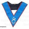 Masonic collar – Scottish Rite (AASR) – Junior Expert – Machine embroidery