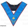 Masonic collar – Scottish Rite (AASR) – Almoner – Machine embroidery