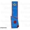 Masonic sash – Scottish Rite (AASR) – Master Mason – Square-and-compass – Hand embroidery