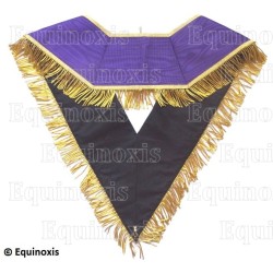 Masonic collar – Grand Ordre Egyptien du GODF – Grand Officer – Machine embroidery