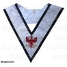 Masonic collar – Grand Ordre Egyptien du GODF – 12ème degré – Hand embroidery