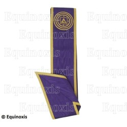 Masonic sash – Grand Ordre Egyptien du GODF – Master Mason – Square-and-compass + JB