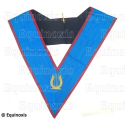 Masonic collar – Scottish Rite (AASR) – Organist – GLNF – Machine embroidery