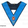 Masonic collar – Scottish Rite (AASR) – 4th degree – Almoner – Machine embroidery