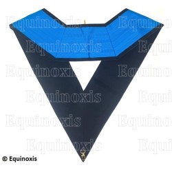 Masonic collar – Scottish Rite (AASR) – 4th degree – Almoner – Machine embroidery