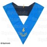 Masonic collar – Groussier French Rite – Master of Banquets – Machine embroidery