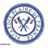 Badge GLNF – Petite tenue provinciale – Passé Grand Porte-Etendard – Picardie – Plaine de France – Hand embroidery