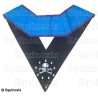 Masonic collar – Memphis-Misraim – Worshipful Master – Acacia 108 leaves – Hand embroidery