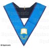 Masonic collar – Memphis-Misraim – Orator – Machine embroidery