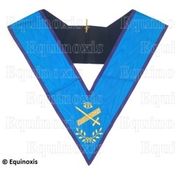 Masonic collar – Memphis-Misraim – Expert – Machine embroidery