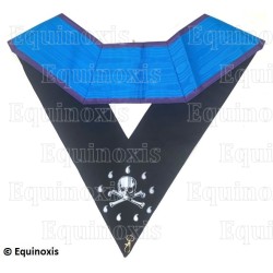 Masonic collar – Memphis-Misraim – Secretary – Machine embroidery