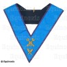 Masonic collar – Memphis-Misraim – Treasurer – Hand embroidery