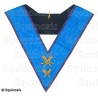 Masonic collar – Memphis-Misraim – Secretary – Hand embroidery