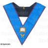 Masonic collar – Memphis-Misraim – Orator – Hand embroidery