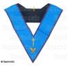 Masonic collar – Memphis-Misraim – Tyler – Hand embroidery