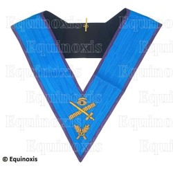 Masonic collar – Memphis-Misraim – Expert – Hand embroidery