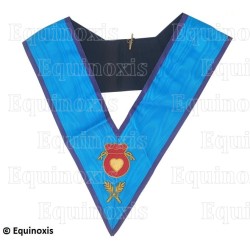 Masonic collar – Memphis-Misraim – Almoner – Hand embroidery