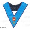 Masonic collar – Memphis-Misraim – Almoner – Hand embroidery