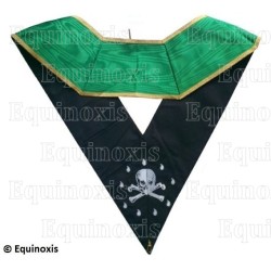 Masonic collar – Rite of Cerneau – Tyler – Machine embroidery