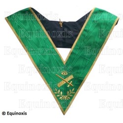 Masonic collar – Rite of Cerneau – Expert – Machine embroidery