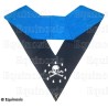 Masonic collar – Groussier French Rite – Treasurer – Machine embroidery