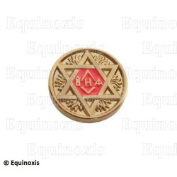 Masonic lapel pin – Saint Andrew's Master cross