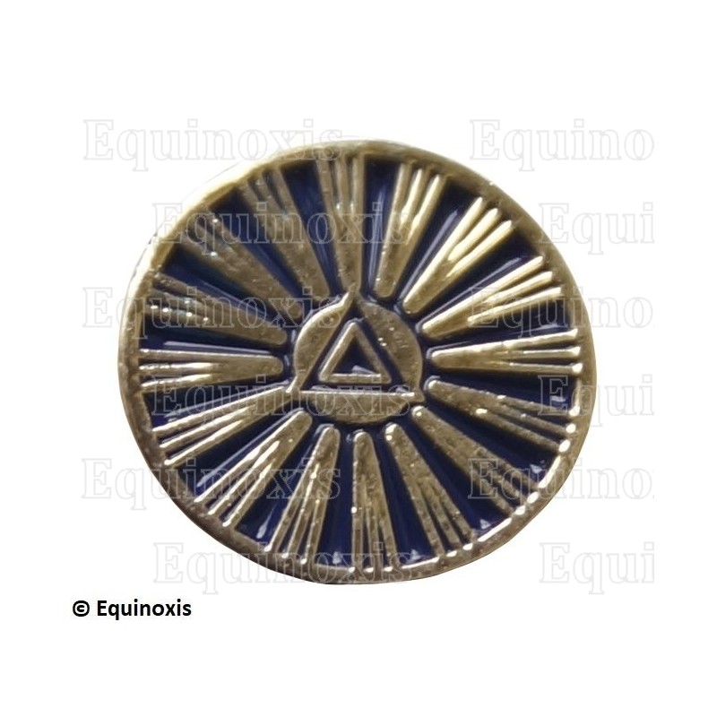 Masonic lapel pin – French Rite – Grand Chapitre Général – Grand Orient de France