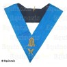 Masonic collar – Groussier French Rite – Junior Warden – Hand embroidery