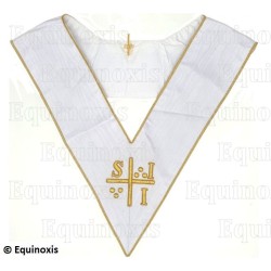 Martinist collar – Superior Unknown Initiator (SII) – 2 – Hand embroidery