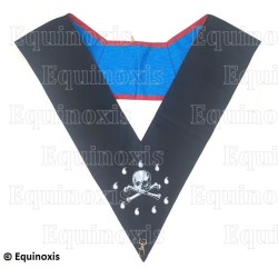 Masonic collar – Scottish Rite (AASR) – Expert – Hand embroidery