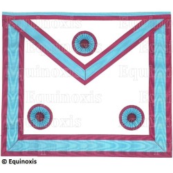 Masonic apron (vinyl) – Mark Degree – French color – Master Mason