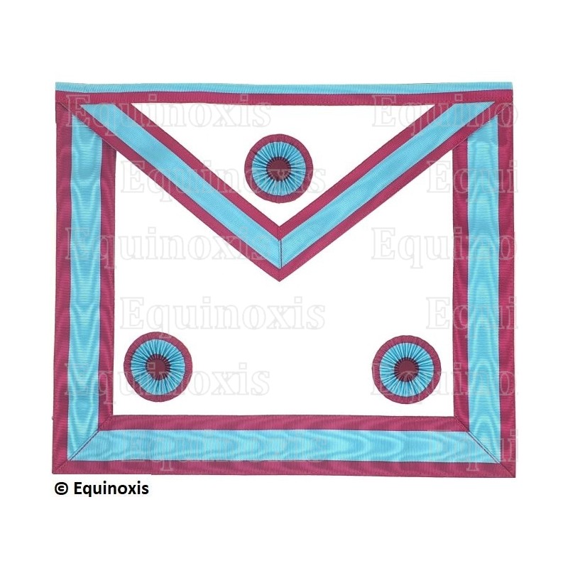 Masonic apron (vinyl) – Mark Degree – French color – Master Mason