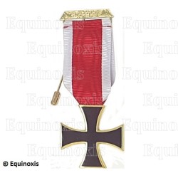 Médaille maçonnique – Knights Templar (KT) – Chevalier du Temple