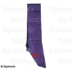 Masonic sash – Scottish Rite (AASR) – 13th degree – Purple