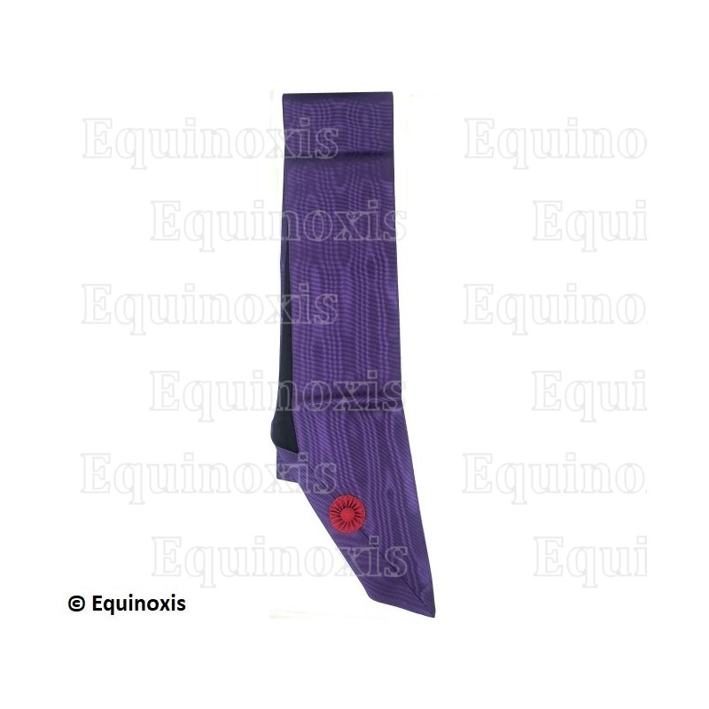 Masonic sash – Scottish Rite (AASR) – 13th degree – Purple