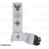 Masonic sash – Ordre de la Croix Rouge de Constantin – CSS / SJE – Machine embroidery