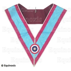 Masonic collar – La Marque – Worshipful Master – Cocarde tricolore 