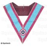 Masonic collar – La Marque – Worshipful Master – Cocarde tricolore 