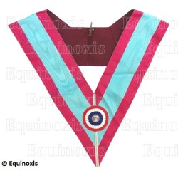 Masonic collar – Mark Degree – Officer – Cocarde tricolore