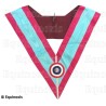 Masonic collar – Mark Degree – Officer – Cocarde tricolore